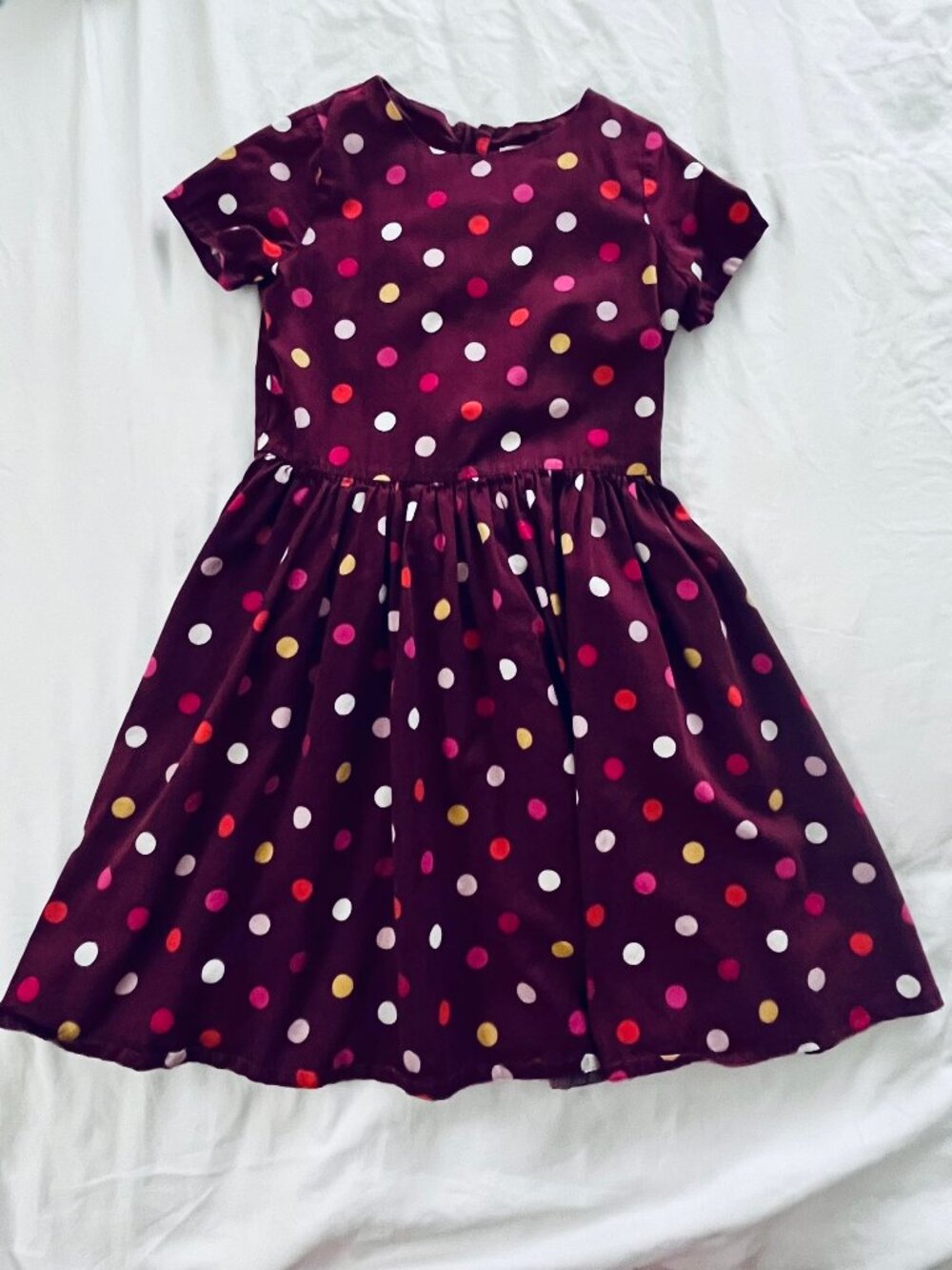 Lands' End Polka Dot Dress